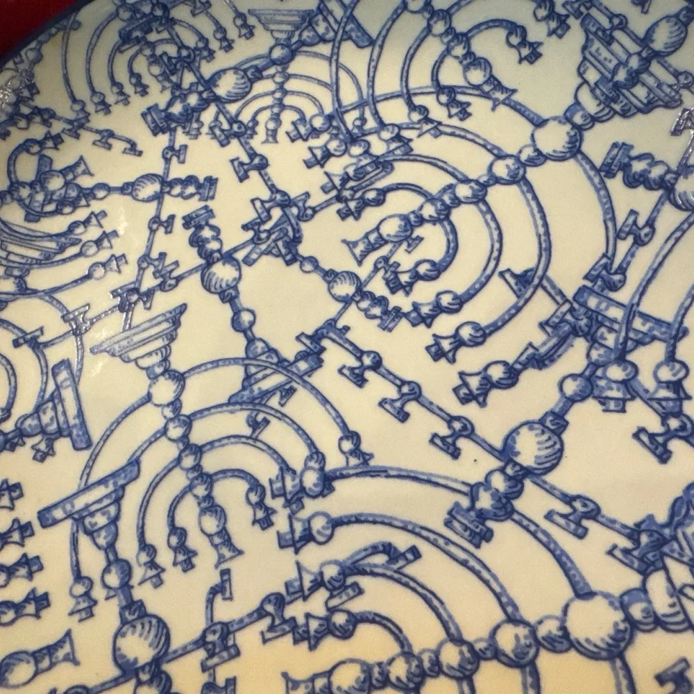 4- Williams Sonoma Hanukkah plates